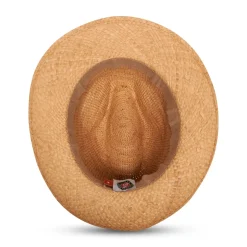 Roland-Garros Caps & Hats|Caps & Hats|Trilby in Raffia - Clay