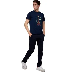 Roland-Garros T-shirts|T-shirt Tour Eiffel Man - Navy