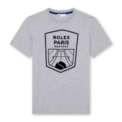 Roland-Garros T-shirts & Tank Tops|T-shirts|Unisex Rolex Paris Masters T-shirt - Heather Gray