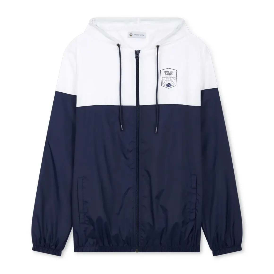Roland-Garros Jackets|Jackets|Unisex Windbreaker Rolex Paris Masters - Navy & White