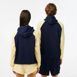 Roland-Garros Ball Boys Outfits|Hoodies & Sweatshirts|Unisex zip-up sweat Lacoste ball boy for Roland Garros - Navy Beige