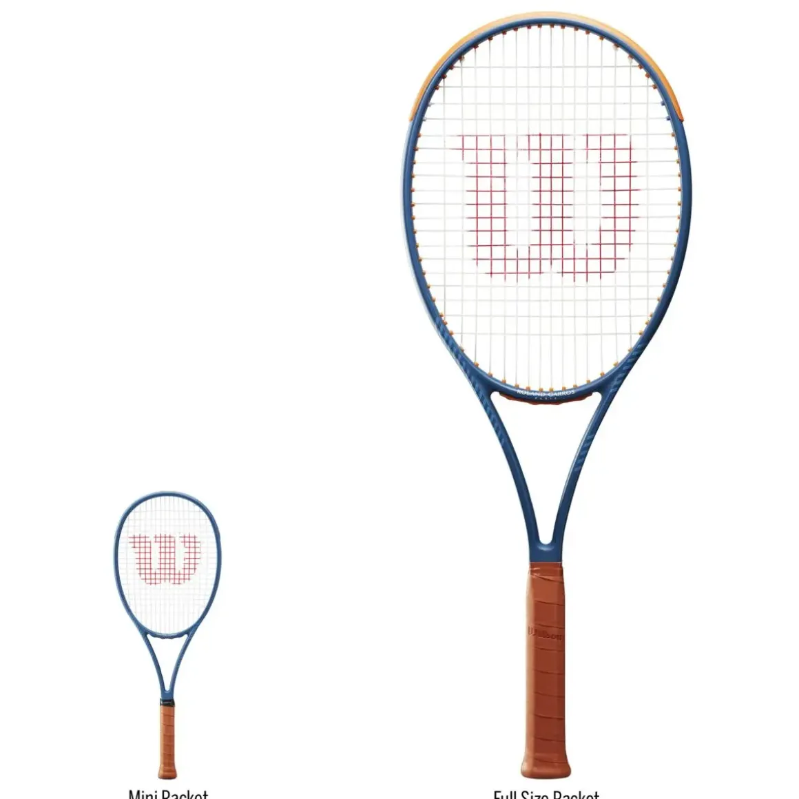 Roland-Garros Tennis Racket|Tennis Rackets|Wilson x Mini blade racquet - Blue