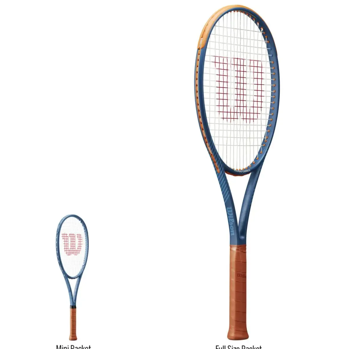 Roland-Garros Tennis Racket|Tennis Rackets|Wilson x Mini blade racquet - Blue