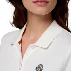 Roland-Garros Polos & Shirts|Woman Basic Polo - Ecru