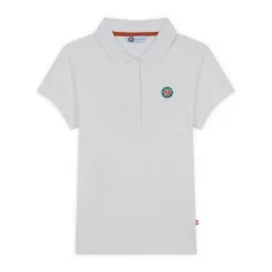 Roland-Garros Polos & Shirts|Woman Basic Polo - Ecru
