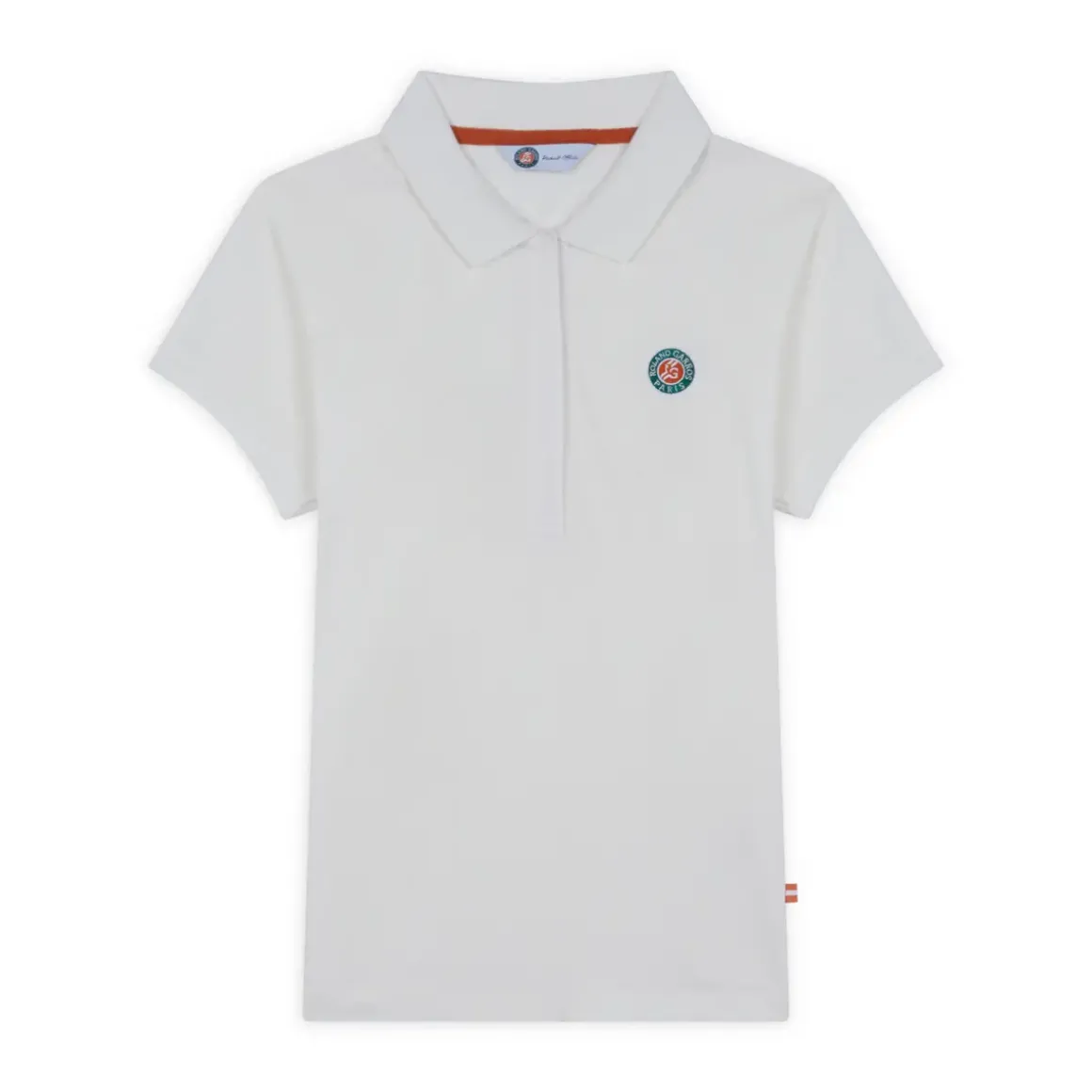 Roland-Garros Polos & Shirts|Woman Basic Polo - Ecru