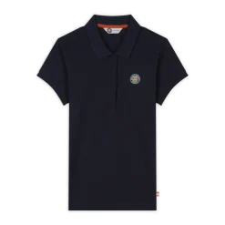 Roland-Garros Polos & Shirts|Woman Basic Polo - Navy