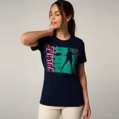 Roland-Garros T-shirts & Tank Tops|Woman Player T-Shirt - Navy