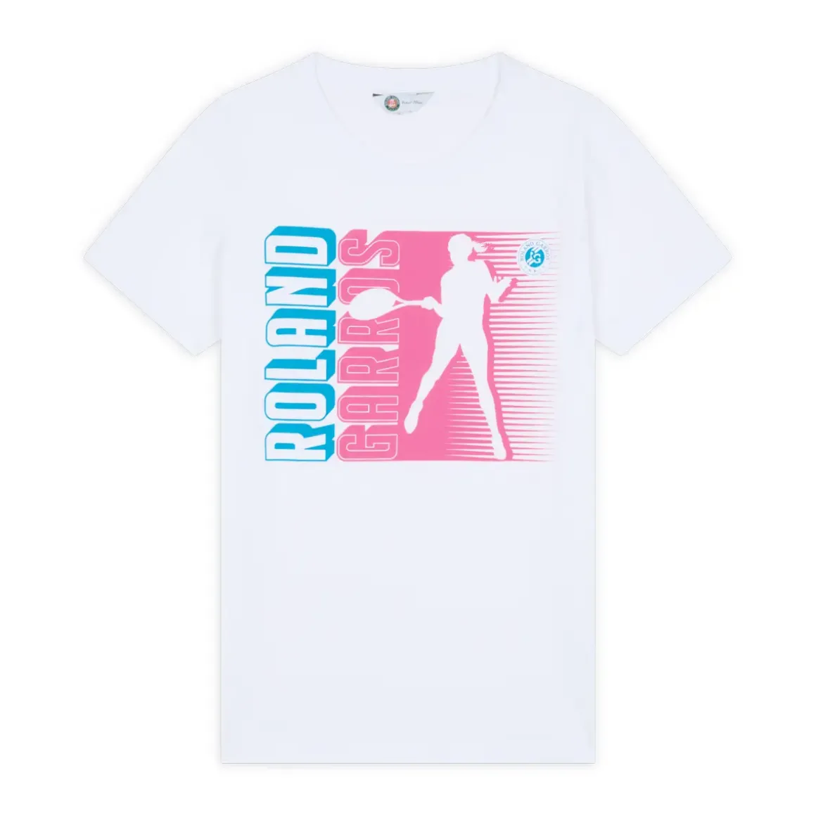 Roland-Garros T-shirts & Tank Tops|Woman Player T-Shirt - White