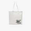 Roland-Garros Tote Bags & Handbag|Bags|Women’s Lacoste for Roland Garros tote Bag - White